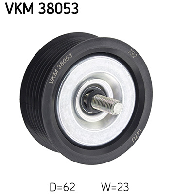 Galoppino/Guidacinghia, Cinghia Poly-V - VKM 38053 SKF